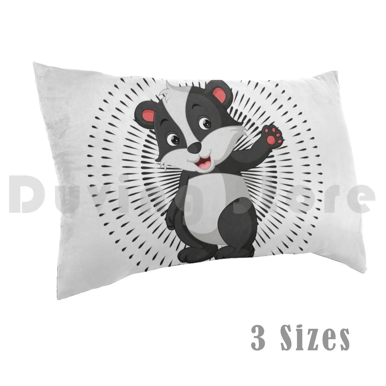 

I Just Freaking Love Badger Ok  Pillow Case 20x30 inch Badger Lover Badger Lover Badger Lover Badger I Just