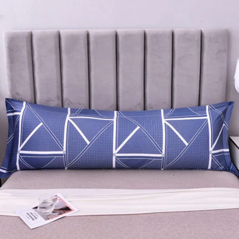 

100%Cotton Double Bed Cartoon Pillow Case Mod Zip PillowCases Winter Bedding Set Soft Warm For Home Bed Pillow Cover Bedding