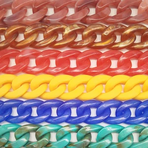 Рыбья кость 60-120 см цепочка из акриловой смолы съемный сменный ремешок через плечо с сумкой пластиковый ремень модная цветная рука