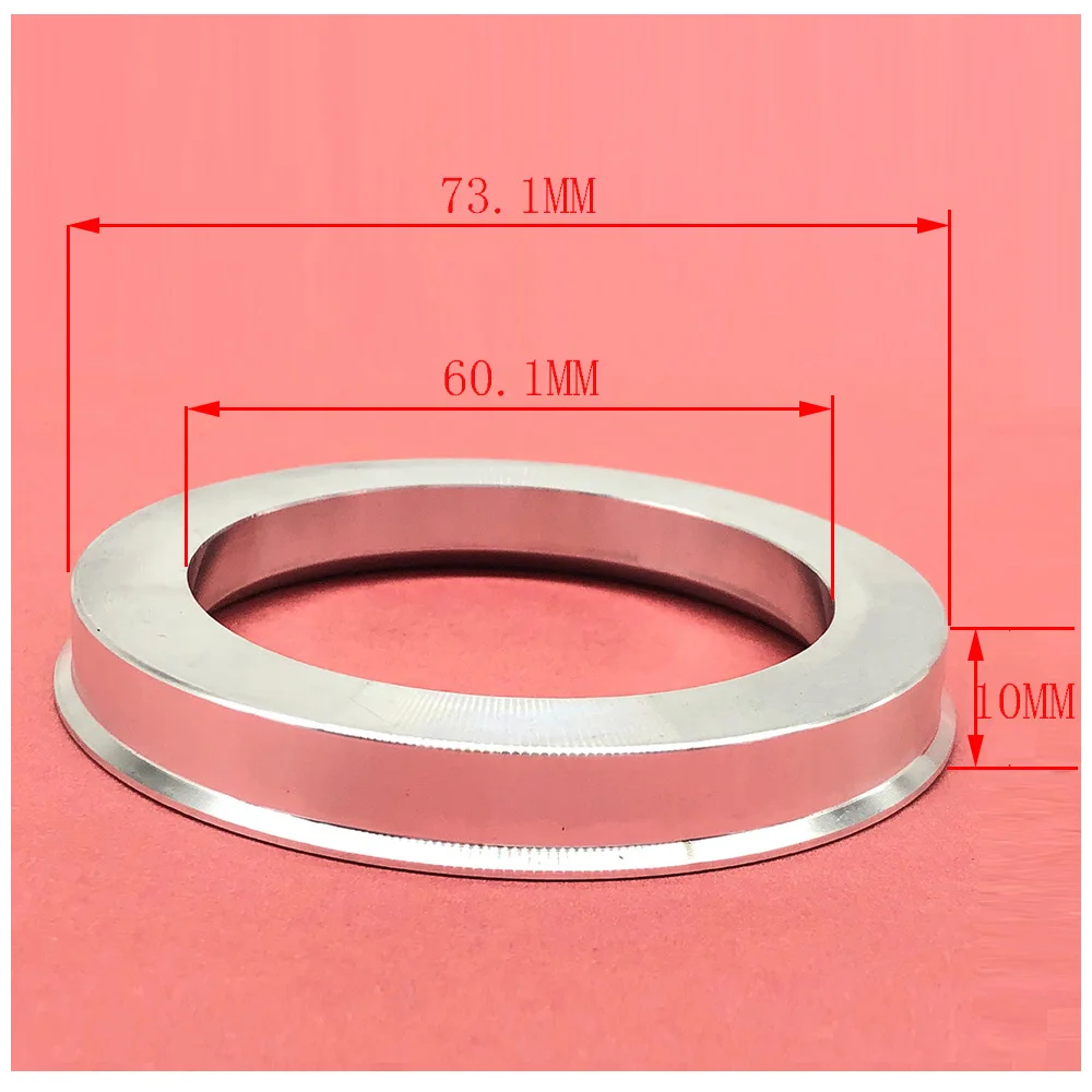 4 шт./компл. алюминиевый концентратор центрик кольцо колесо распорка OD = 73 1 мм ID 60