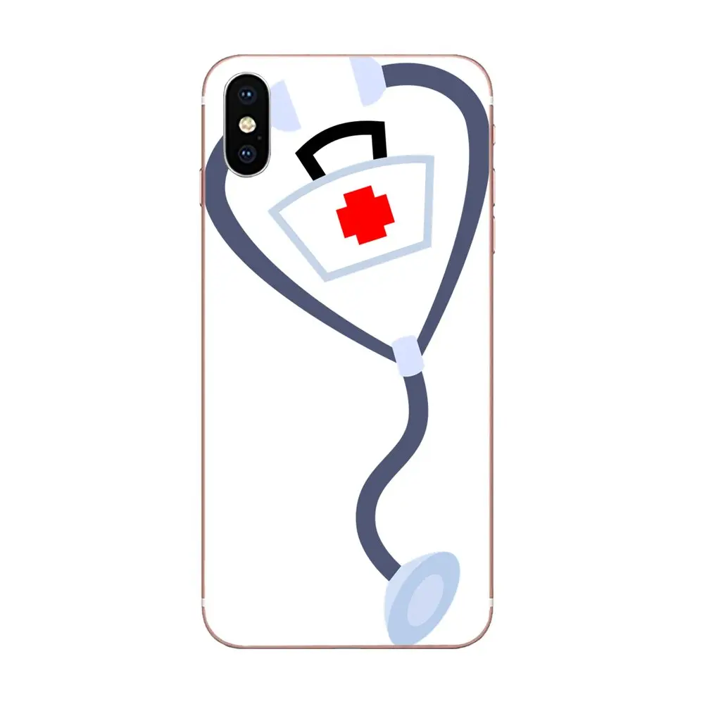 Медсестры &quotмедицина&quot сердце для Galaxy J1 J2 J3 J330 J4 J5 J6 J7 J730 J8 2015 2016 2017 2018 mini Pro мягкий