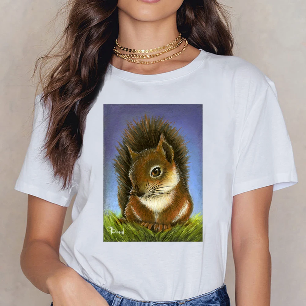 

Женская винтажная хлопковая Футболка с круглым вырезом