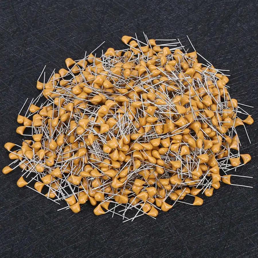 

1000pcs Capacitor Monolithic Ceramic Capacitor 50V 150pF 10% 5.08mm Pin Pitch Ceramic Capacitor Assortment Kit