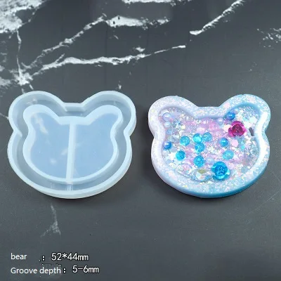 1 шт. шейкер для ювелирных изделий пресс-форма ключей подвеска из эпоксидной