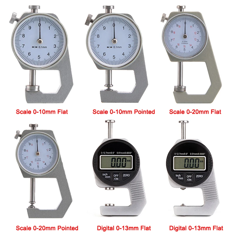 High-precision Digital Thickness Gauge Display Measuring Pearl Diameter Caliper J | Инструменты