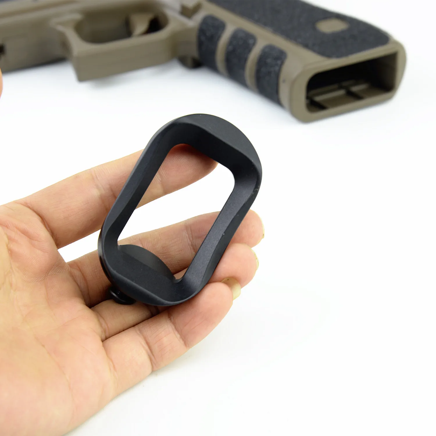 Алюминиевая рукоятка с ЧПУ адаптер Pro Plus Magwell для Glock 17 22 24 31 34 35 37 базовая пробка 9