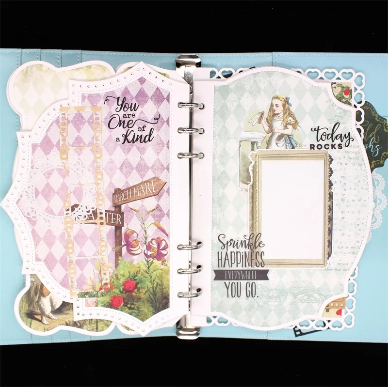 ZFPARTY Htiw планировщик штампы металлические трафареты для скрапбукинга/фотоальбома