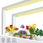 Светодиодные ленты для выращивания растений с таймером, фитолампа для растений, набор для гидропоники, полный спектр, теплый светодиодный светильник с регулируемой яркостью для полки растений