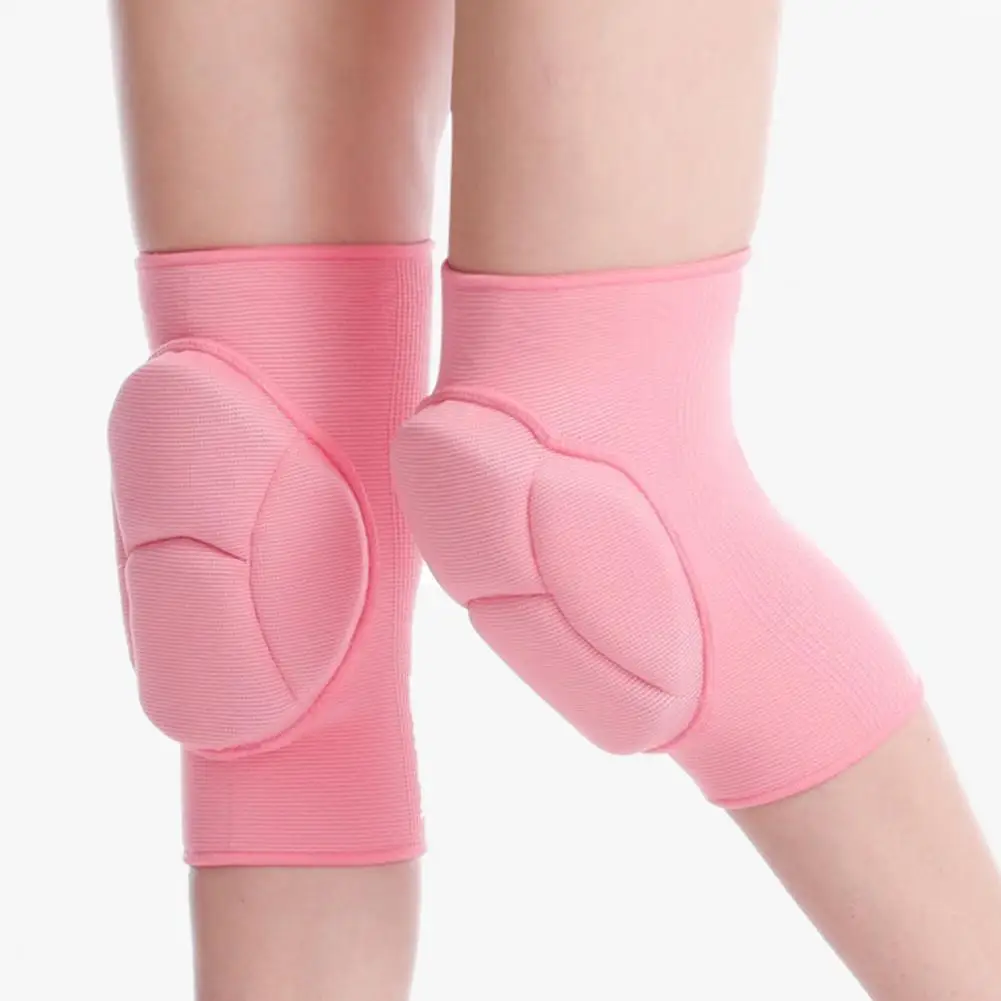 

1Pc Thermal Knee Pad Soft Protective Anti-deformed Women Running Sports Kneepad Leg Sleeves Kneelet Support Elastic Knee Brace