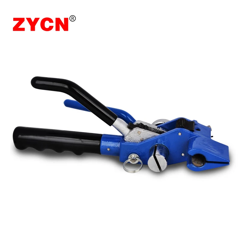 Arma de Cabo de Ação de Tensor do Gatilho com Cortador para a Largura para Largura Azul a 4.6-25mm
