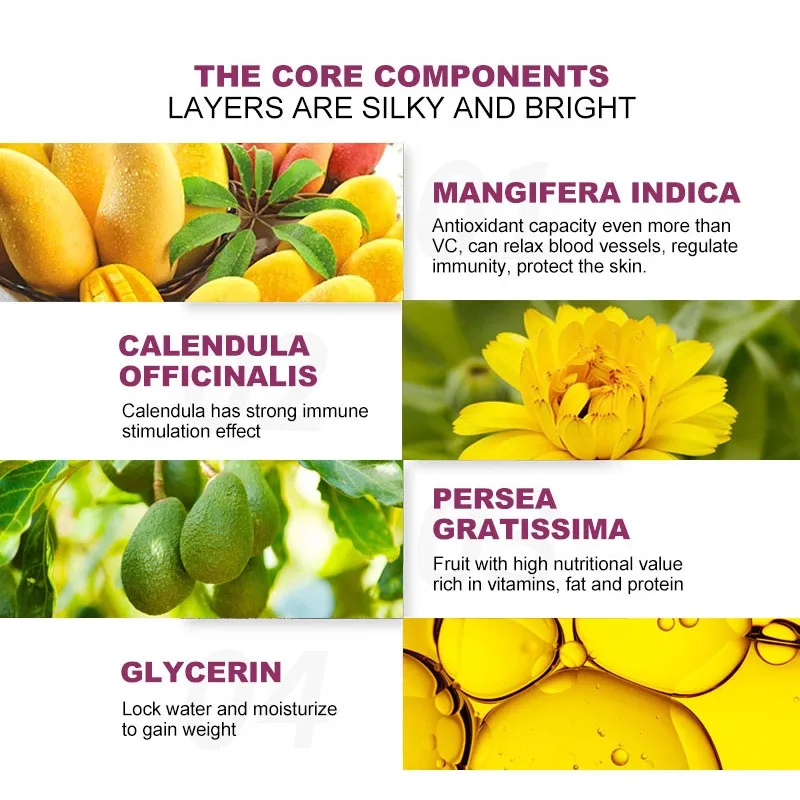 Mango Отшелушивающий для лица глубокого очищения кожи удаление черных точек