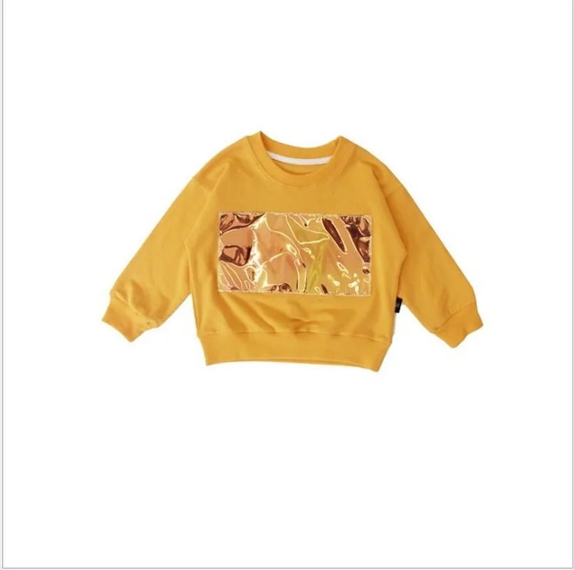 

parent-child laser printed sweater Family Matching Outfit mother's women's clothes autumn new foreign style parent-child sweater
