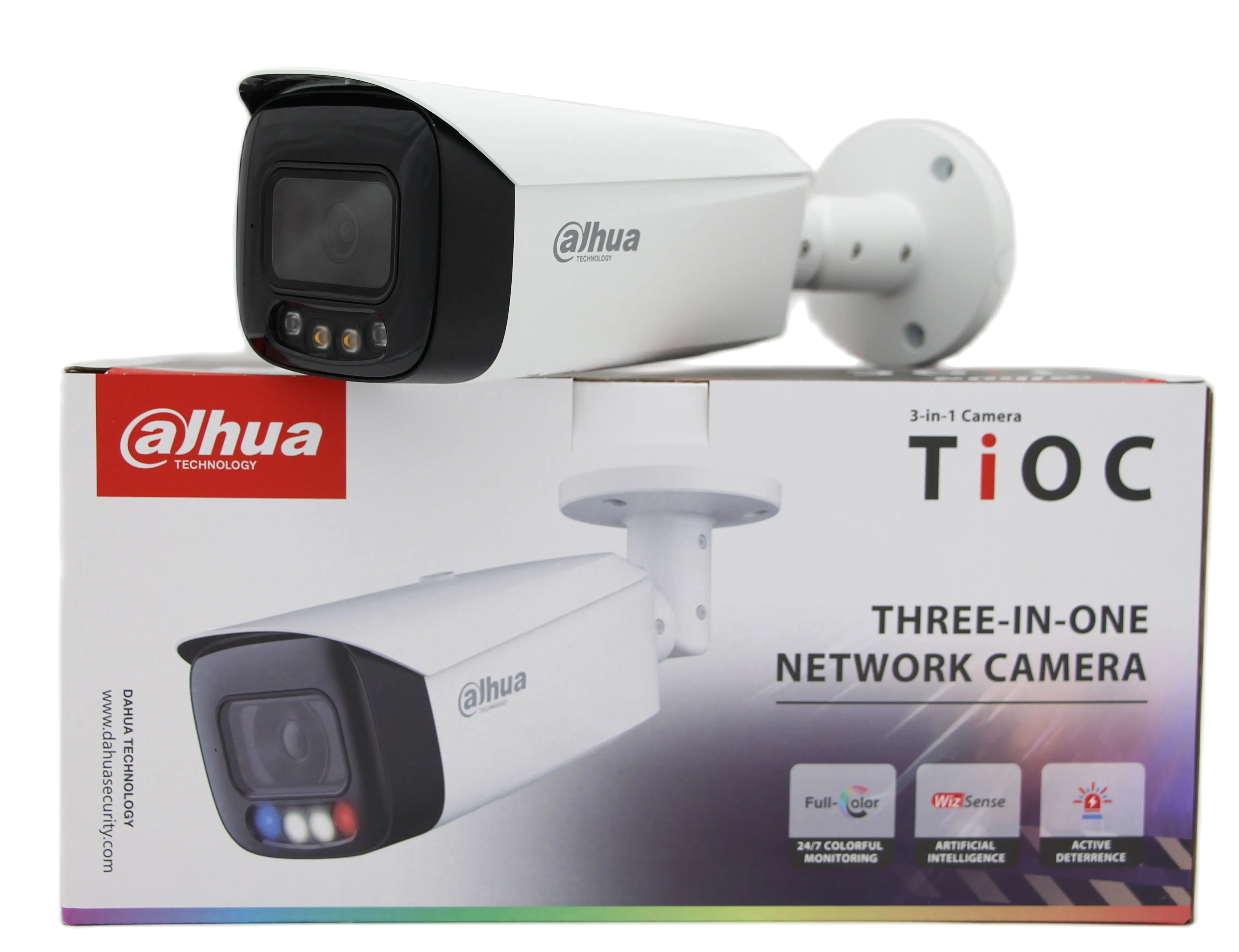 Купить IP-камера Dahua, 5 МП, оригинальная, с фиксированным фокусным расстоянием, встроенным микрофоном и динамиком, PoE, Onvif, водонепроницаемая, 24 часа, к...