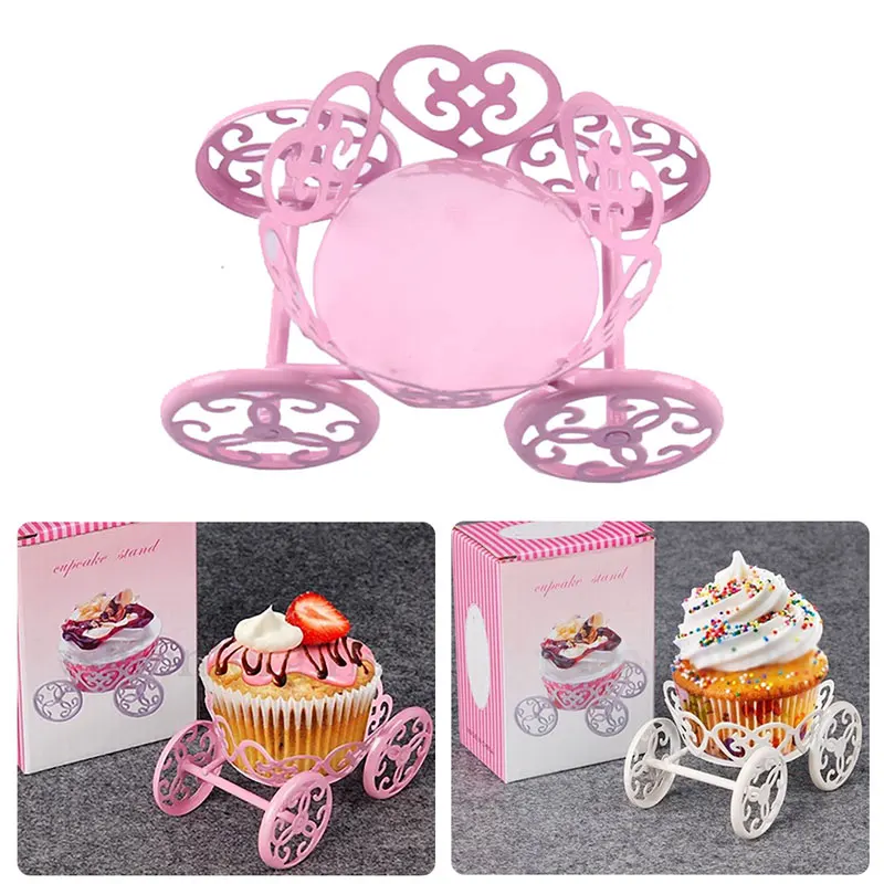 Wheel Cupcake Stand Cake Rack Dessert Wedding Metal Creative Muffin Party Supplies | Дом и сад