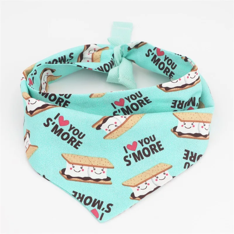 Собака Бандана Двусторонняя бандана галстук бабочка на шарфа собаки собака