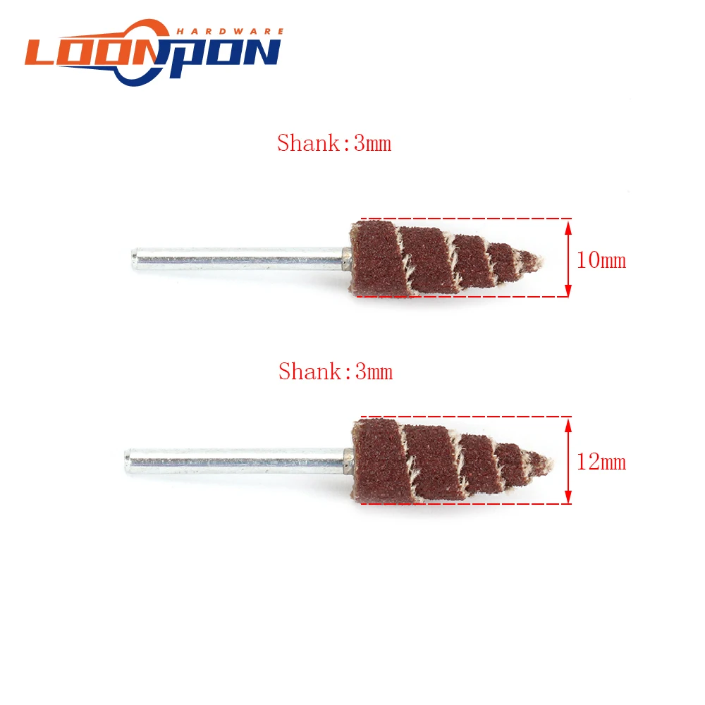 Шлифовальная головка для шлифовального круга с коническим заслонкой из