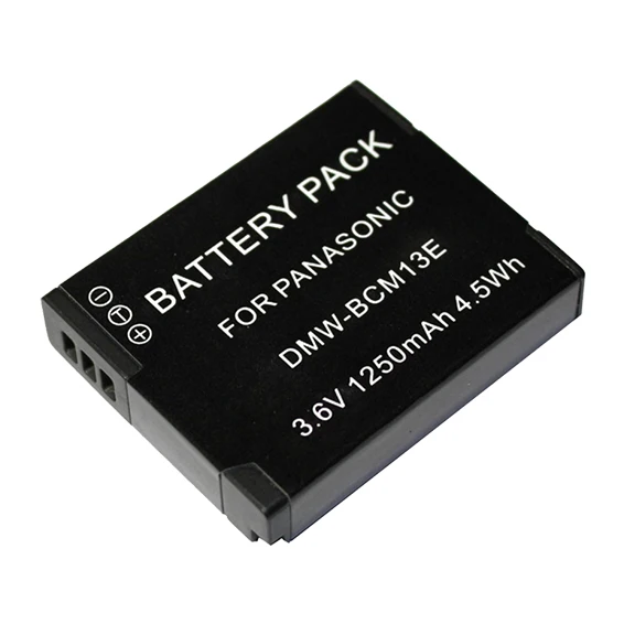 SilverHT 40552 мгновенной фото камеры батарея для DMW BCM13 Panasonic 1250 мАч Цвет