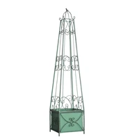 european style wrought iron bird cage flower stand floor climbing rattan flower pot balcony courtyard outdoor clematis bracket