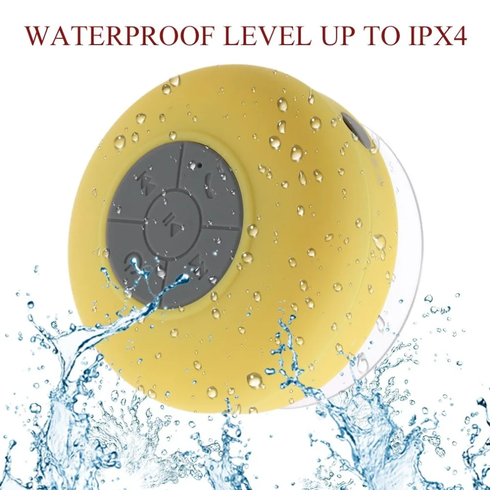 Портативный водонепроницаемый bluetooth динамик Беспроводная Автомобильная