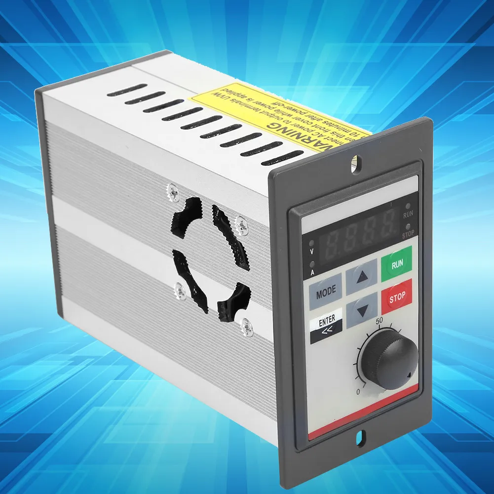 Мини преобразователь частоты VFD мини 0 4 кВт 220 В микрочастотный инвертор