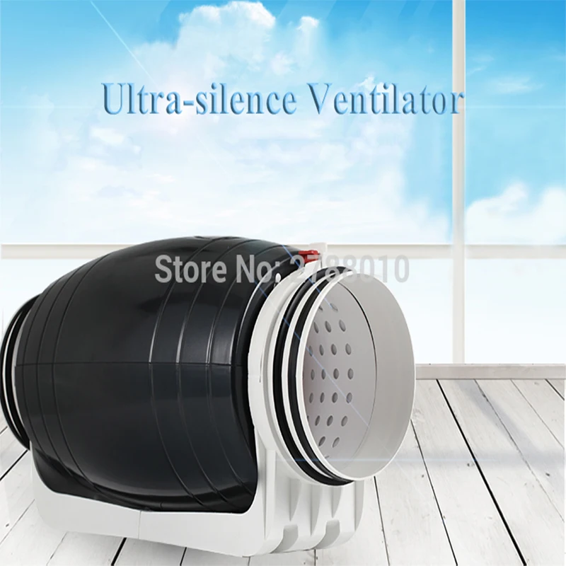 Ultra-silence Pipeline Blower Commercial Air Switch Fan Hotel Ventilation Device Air Ventilating Fan HDD150P