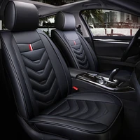 leather car seat cover 5 seats for subaru forester xv outback legacy impreza tribeca all models car accessories