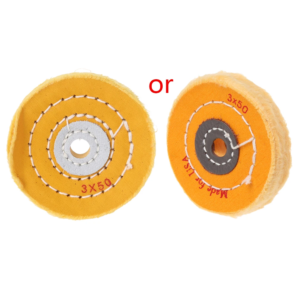 

3 inch Cloth Buffing Polishing Wheel Buffer Polisher Jewelry Grinder Pad Handcraft Random Delivery