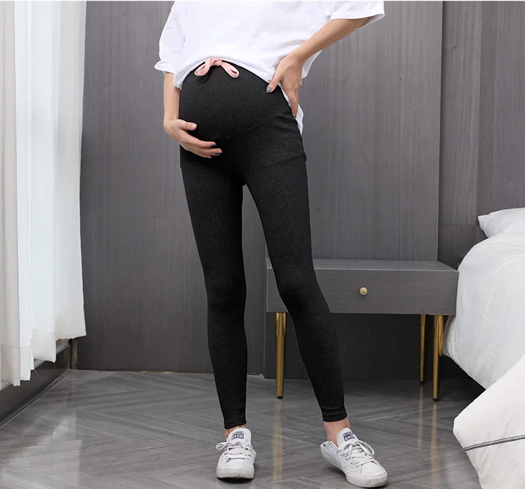 Брюки-Карандаш для беременных эластичные леггинсы талии живота | Мать и ребенок