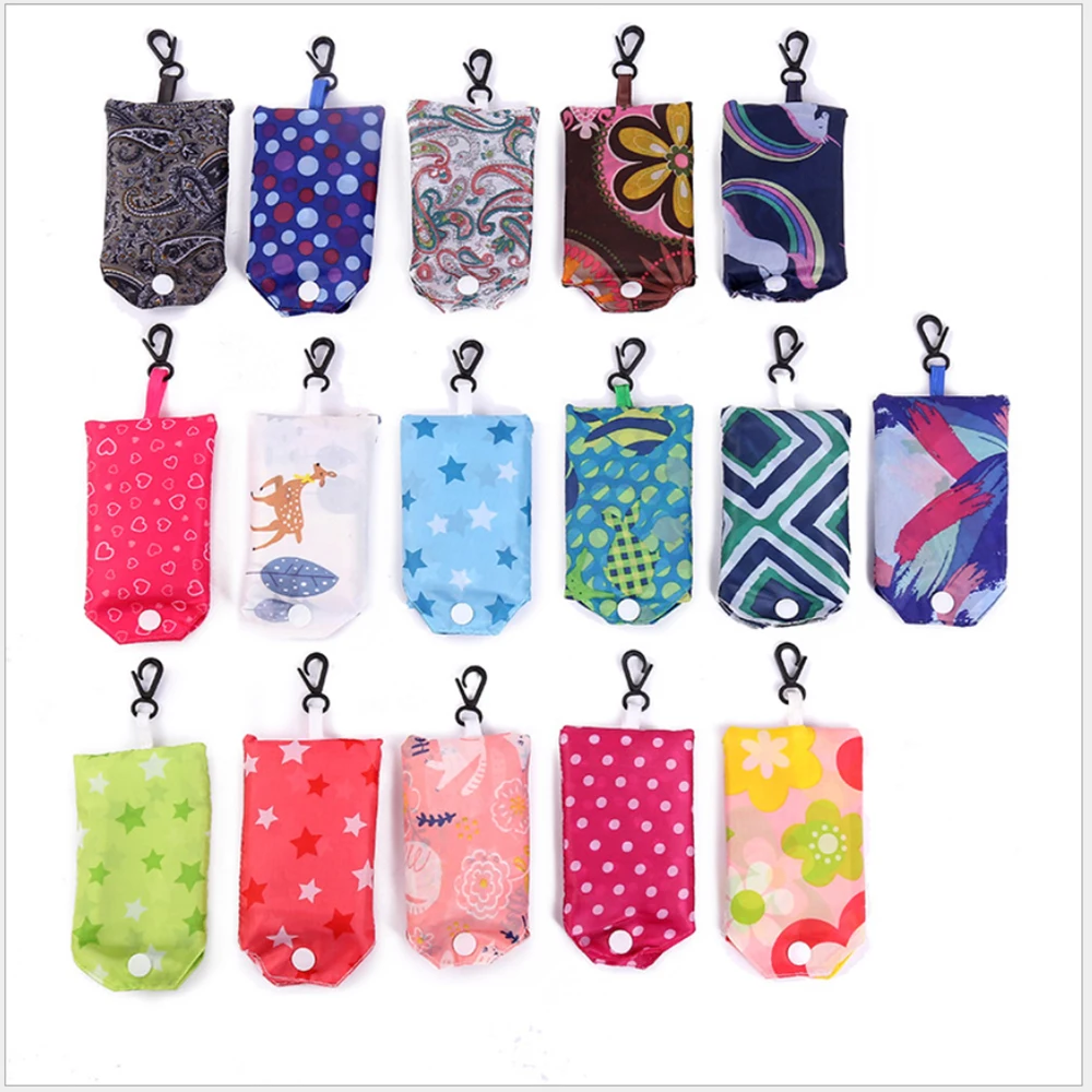 

Большая Экологически чистая сумка для покупок, Экологичная продуктовая сумка, складная карманная Сумка-тоут, Портативная сумка через плечо