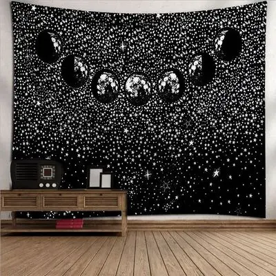 Гобелен с мандалой утолщенный мягкий плюшевый гобелен Настенный Коврик в