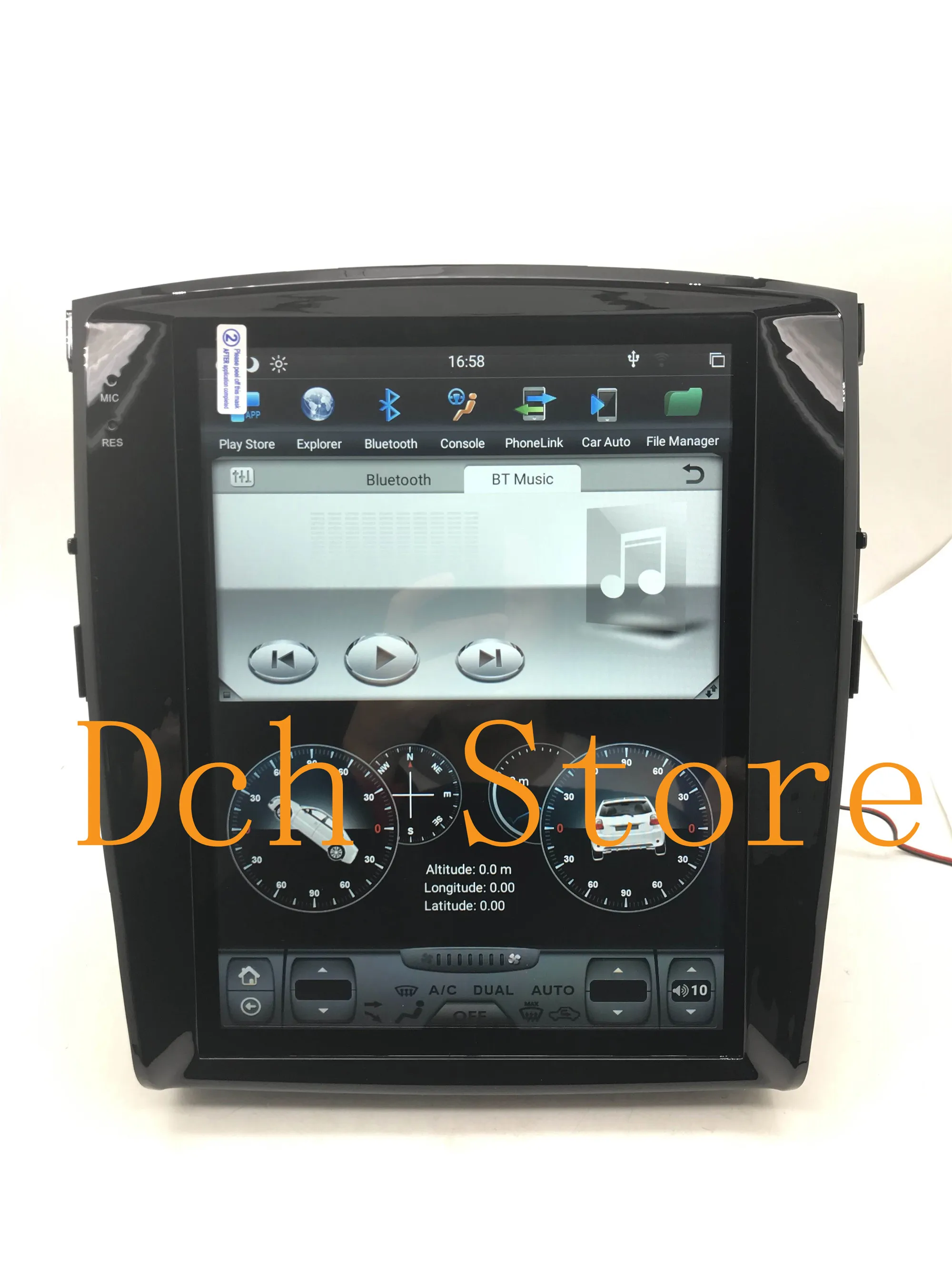 Автомобильный DVD плеер с GPS плеером 12 1 ''Tesla Style Android 9 0 PX6 CARPLAY для MITSUBISHI pajero V97 V93 V98