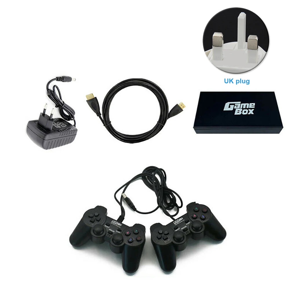 Игровые приставки для детей развлечения 3D беспроводной проводной HD контроллер