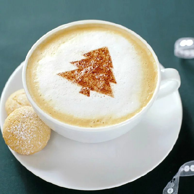 

16-Piece Fancy Coffee Latte Art Mold Metal Aluminum Mold