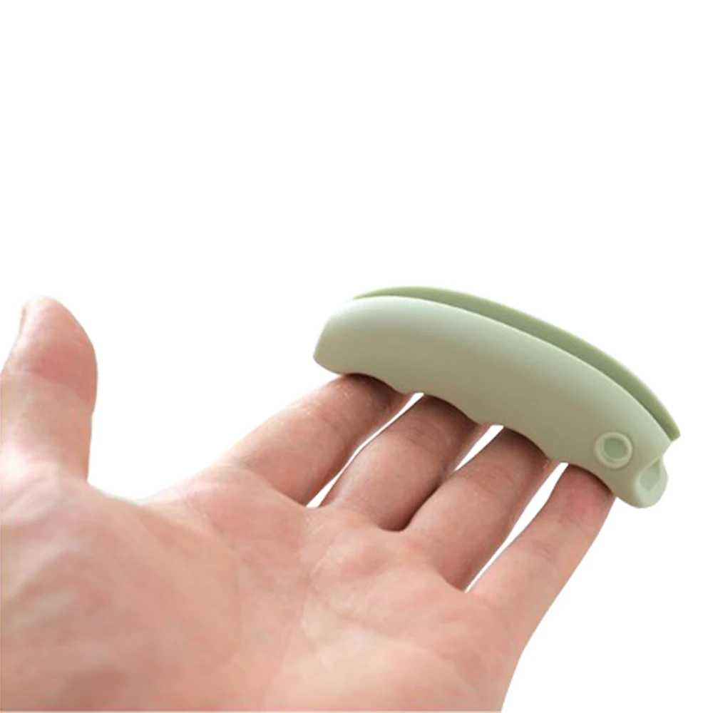 

2pcs Grocery Shopping Bag Silicone Lifting Holder Handle Grip Easy Carrying Tool Non-slip Grooves Surface Carrier
