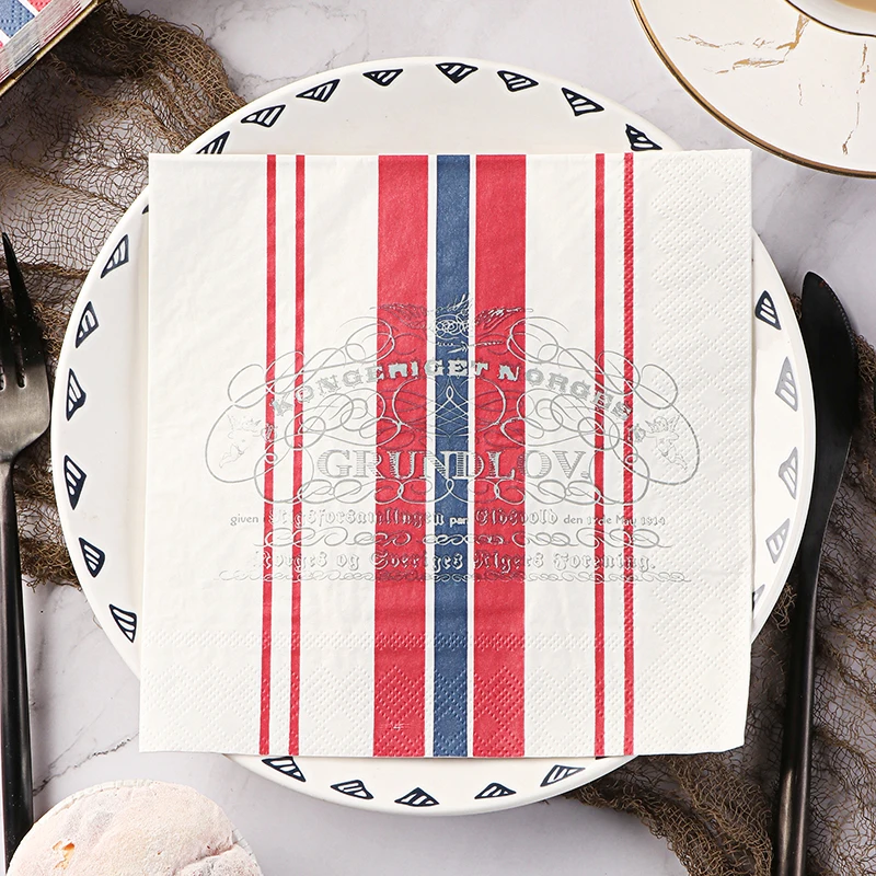 Пособия по немецкому языку Дизайн 50 шт в штучной упаковке Цвет тканевая салфетка