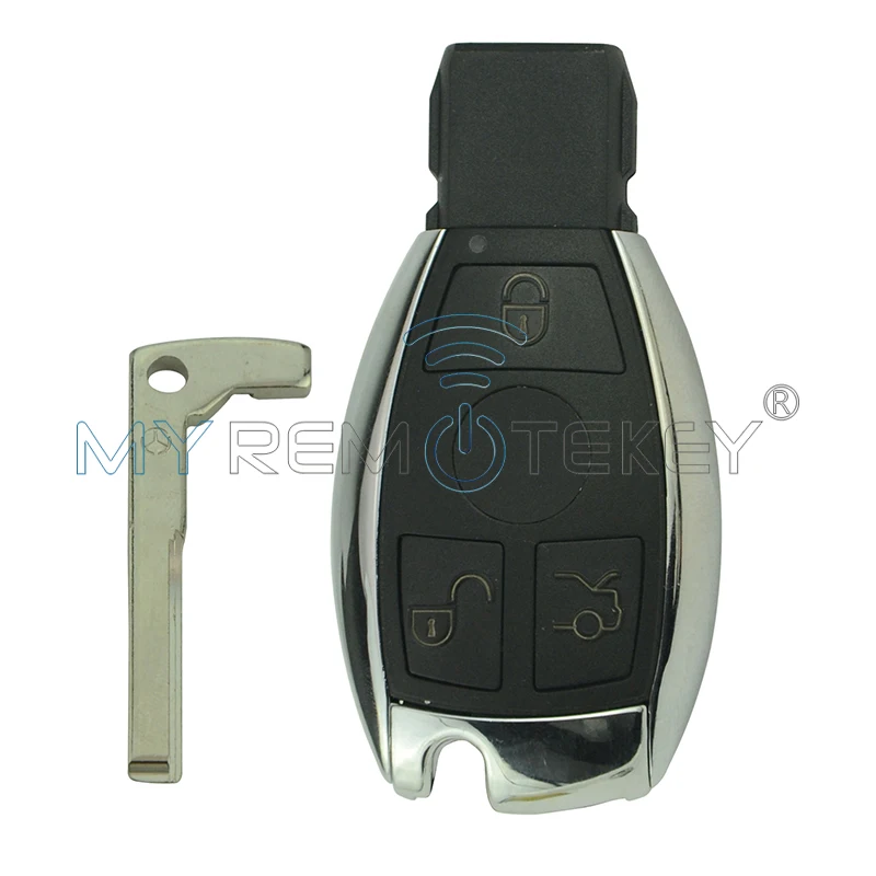 Абсолютно Новый умный ключ 3 кнопки для Benz BGA E Class C Sl CL 434Mhz Mercedes Remtekey Smart Remote Key|button