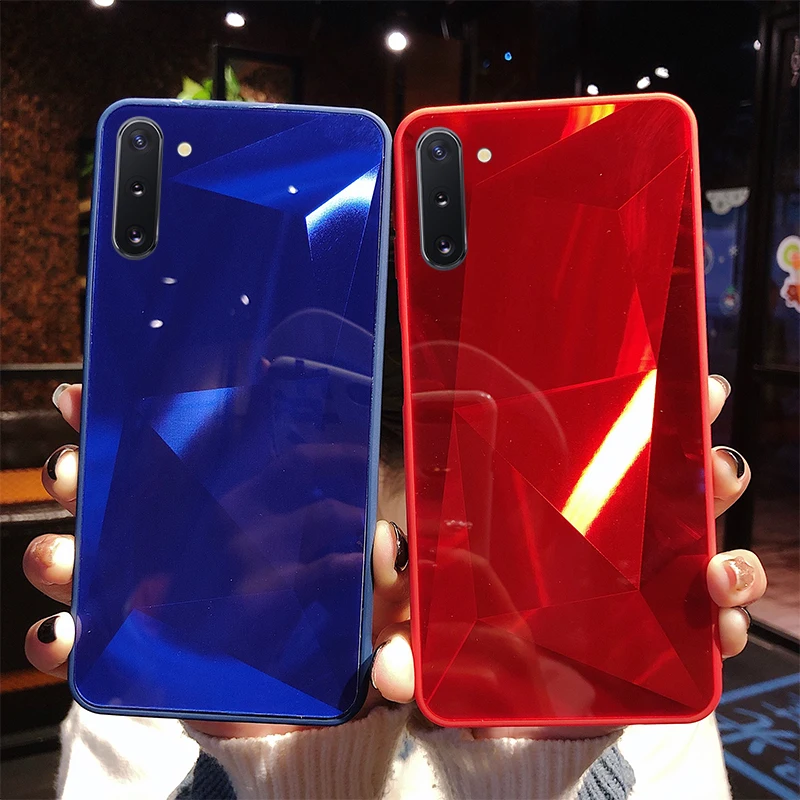 Для samsung чехол A10 A20 A30 A40 A50 A60 A70 зеркало 3D Алмазный чехол для samsung Galaxy S10 S10e S9 S8 плюс S7 Note 9 8 10 Чехол