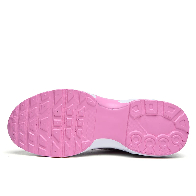 Женские кроссовки на плоской платформе Повседневная дышащая обувь для