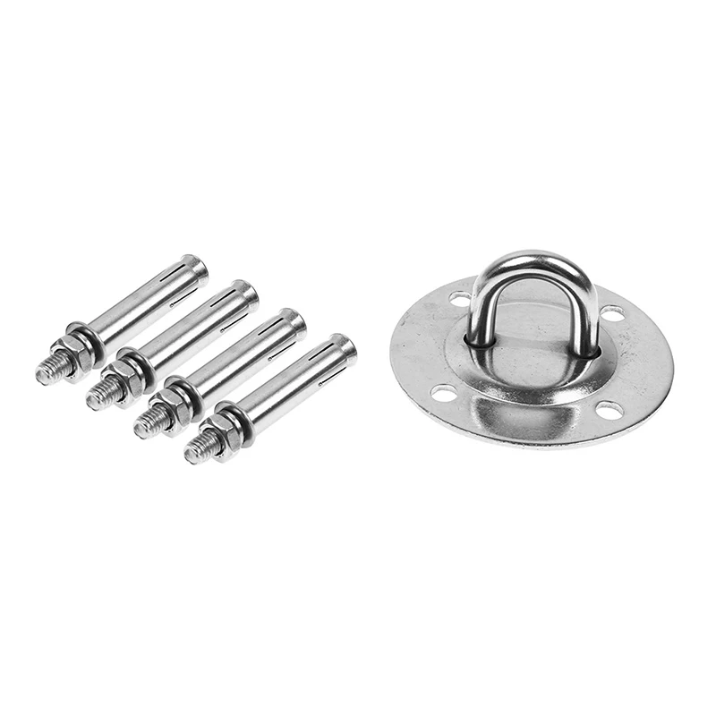 1/2 шт. тяжелый гамак с фиксированной пряжкой настенное крепление из нержавеющей