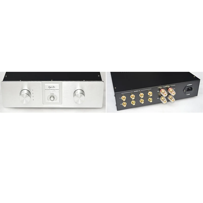

430*90*260MM A4309 Aluminum Panel Amplifier Chassis Box House DIY Enclosure With Feet Switch Amplifier Case Shell