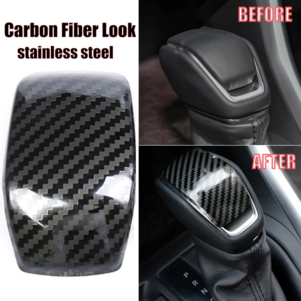 Чехол для рычага переключения передач из углеродного волокна Накладка Toyota RAV4 на