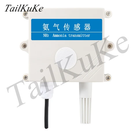 Датчик передатчика аммиака NH3 датчик концентрации RS485 4-20mA английское программное