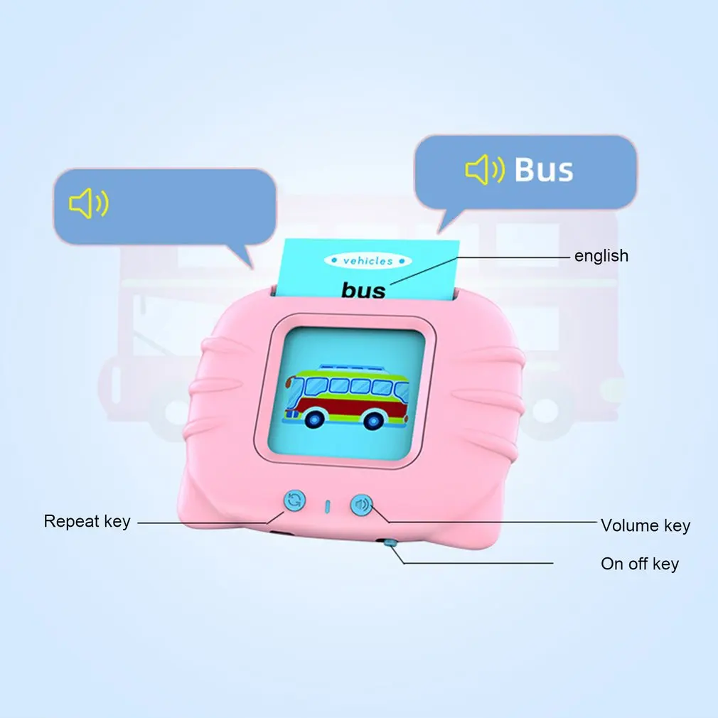 

Cards Educational Toys For Kids Preschool Learning Resource Electronic Interactive Game Card Reader Gifts For Toddler Toy