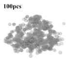 100 шт. 16 мм кальяна Чичи наргиле, водопровод Нержавеющаясталь табакокурения металлический фильтры дыма Экран газовое гаджеты