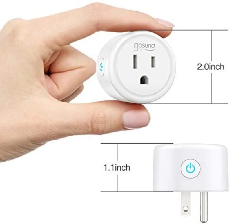 

Smart Plug WiFi Socket Power Monitor Smartlife Remote Control APP Control Work With Alexa And Google Home No Hub Required