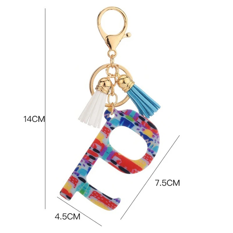 

1pc Portable Contactless Press Elevator Tool Hygiene Hand Acrylic EDC Door Opener Door Handle Public Tassel Key Chain