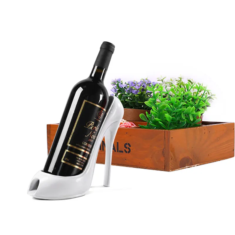 Высокий каблук держатель для винных бутылок стильный стеллаж вина Подарочная