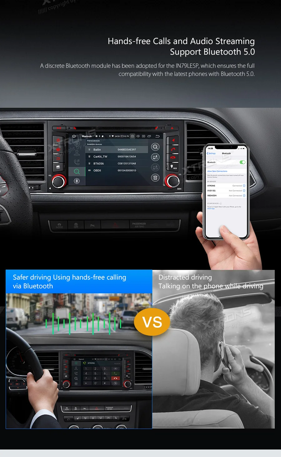 XTRONS " Android 9,0 радио автомобильный стерео умный мультимедийный dvd-плеер gps OBD wifi DVR для Seat Leon 2013