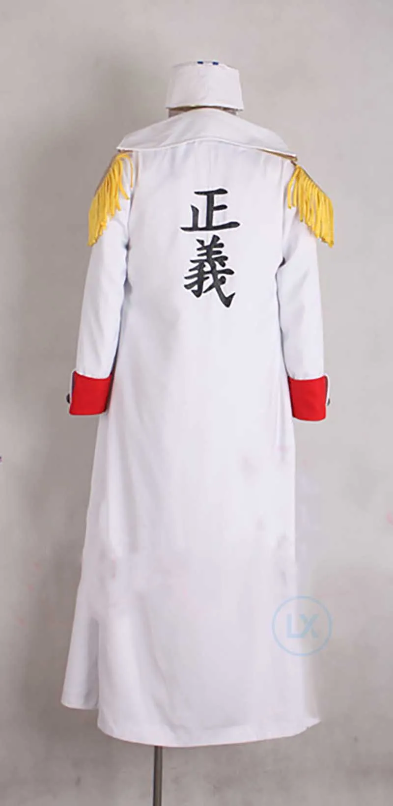 ONE PIECE Cosplay Costumes Akainu Sakazuki Borsalino Sengoku Justice White Navy Uniforms Halloween Anime Clothes | Тематическая