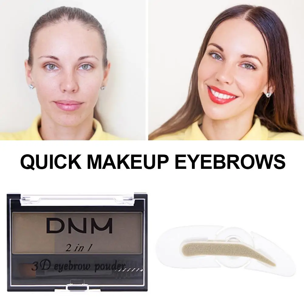 

Two-Color Eyebrow Powder Waterproof Eye Shadow Palette